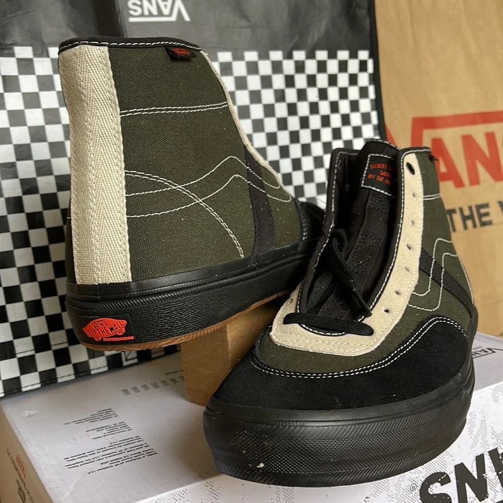 Vans Crockett High Forest/Black WMNS sneakers - Picture 10 of 16